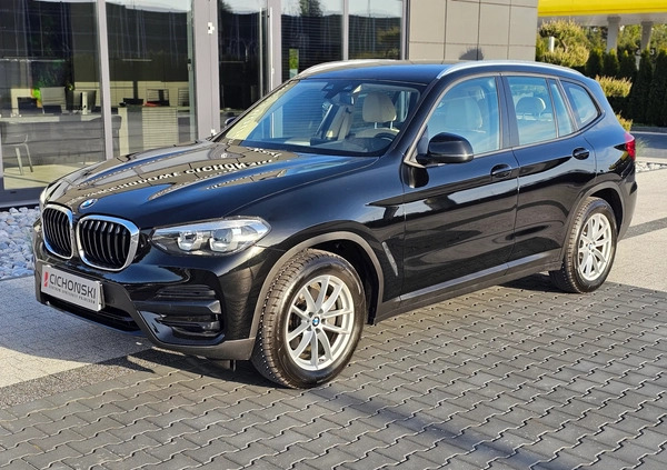 BMW X3 cena 99900 przebieg: 149773, rok produkcji 2020 z Ziębice małe 631